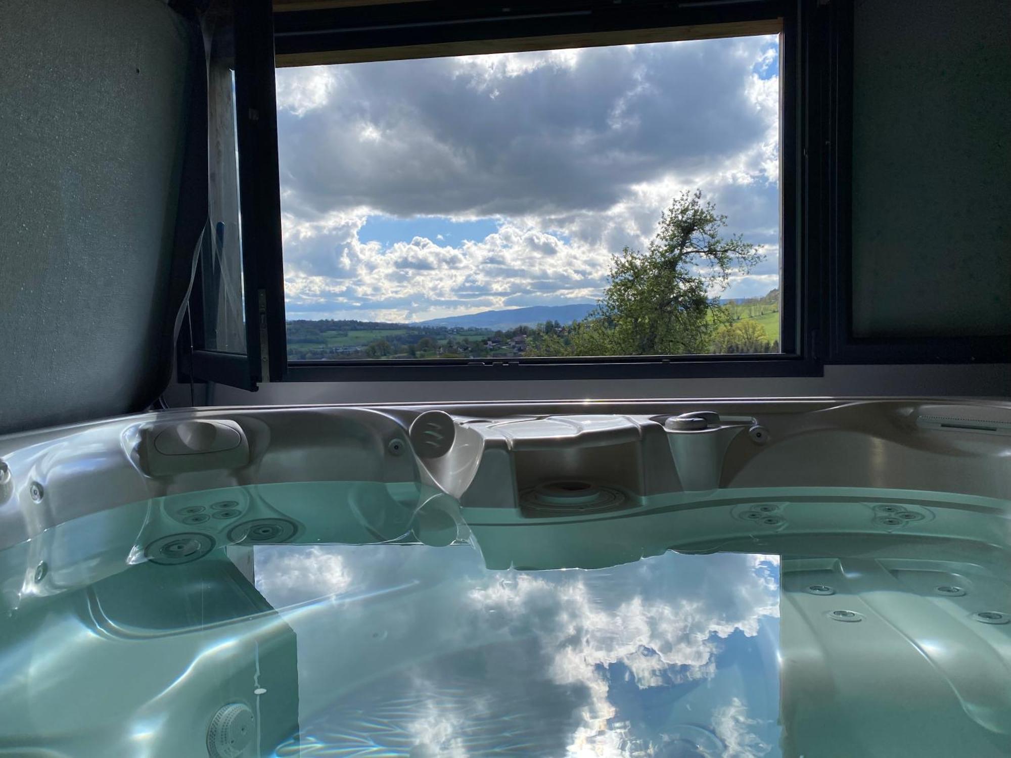 Gite De Charme Avec Jacuzzi #Calme #Cosy Viuz-en-Sallaz Exterior photo